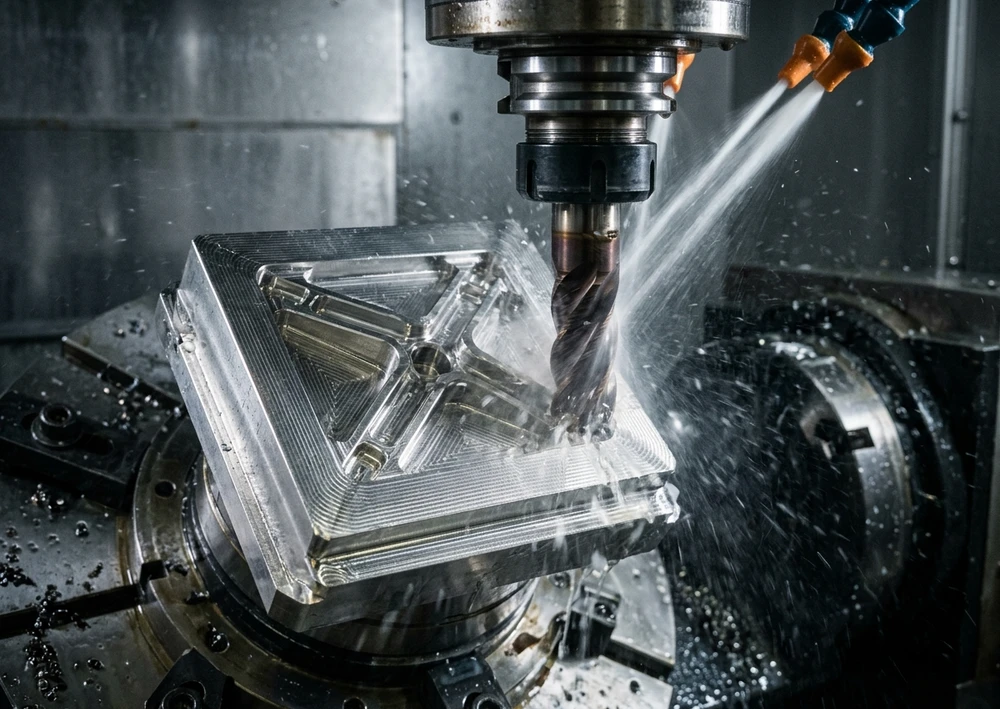 เจาะลึกมาตรฐานการบินและอวกาศ: เทคนิคการกัดวัสดุแข็งอย่าง Titanium และ Inconel ให้แม่นยำทุกไมครอน