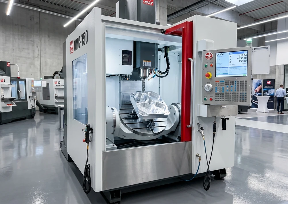 เทคโนโลยีเครื่องจักร CNC ระดับสูง: การปลดล็อกประสิทธิภาพด้วยเครื่อง HAAS UMC-750