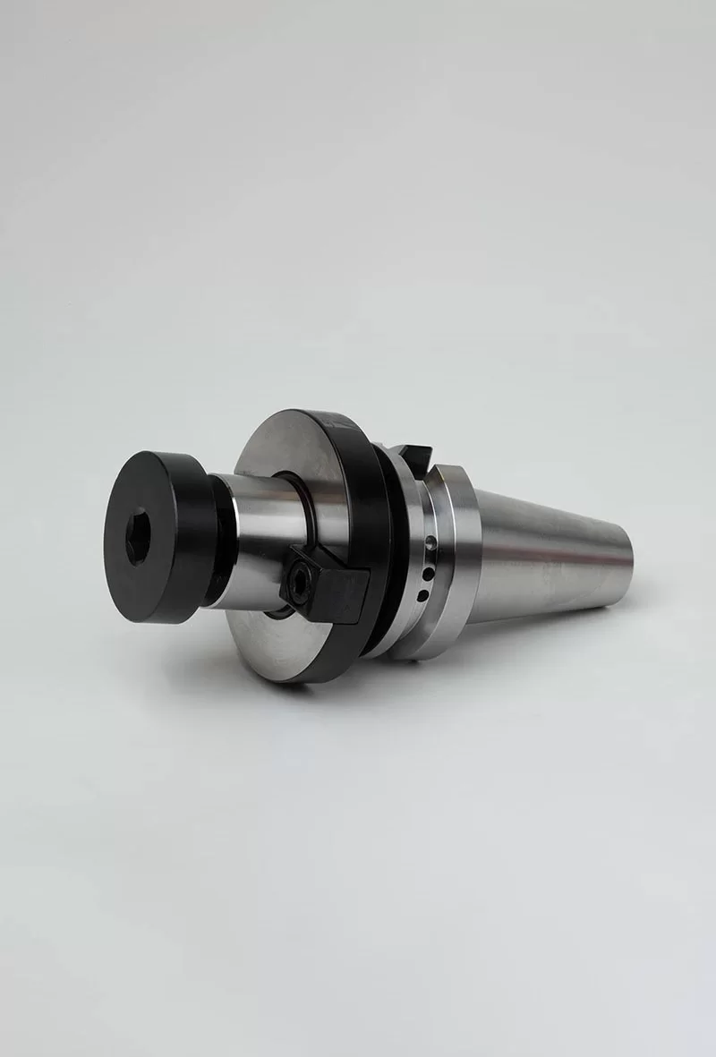 BT40 Shell Mill Holder, 1-1/2" Pilot Diameter x 50mm Gage Length, TSC