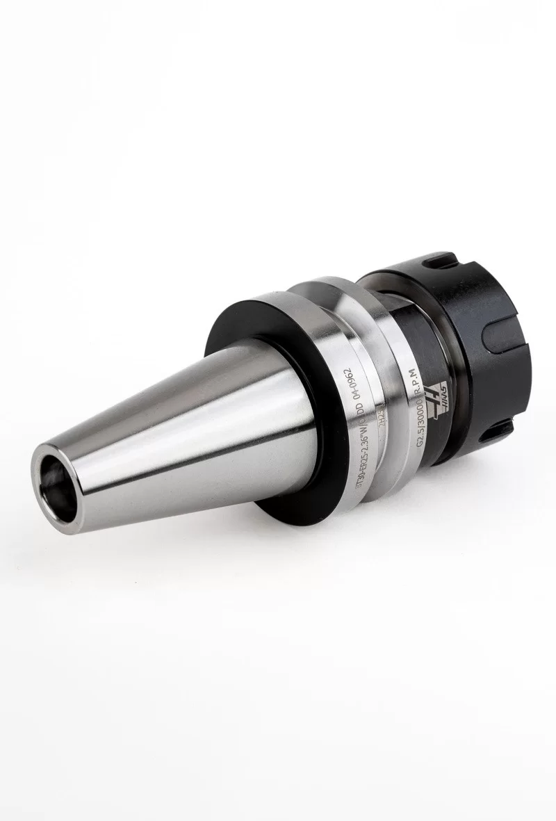 BT30 ER25 Collet Chuck x 60mm Gage Length, TSC, wo Drive Dog