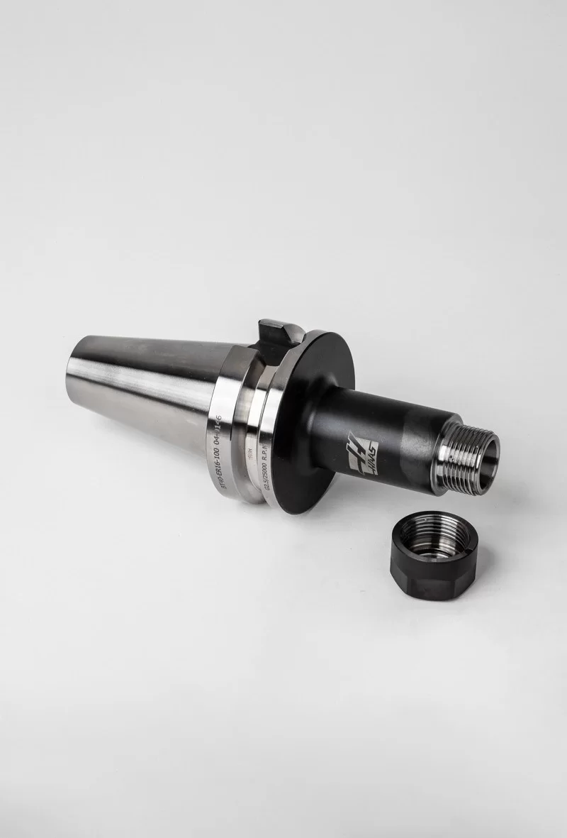 BT40 ER16 Collet Chuck x 100mm Gage Length, TSC