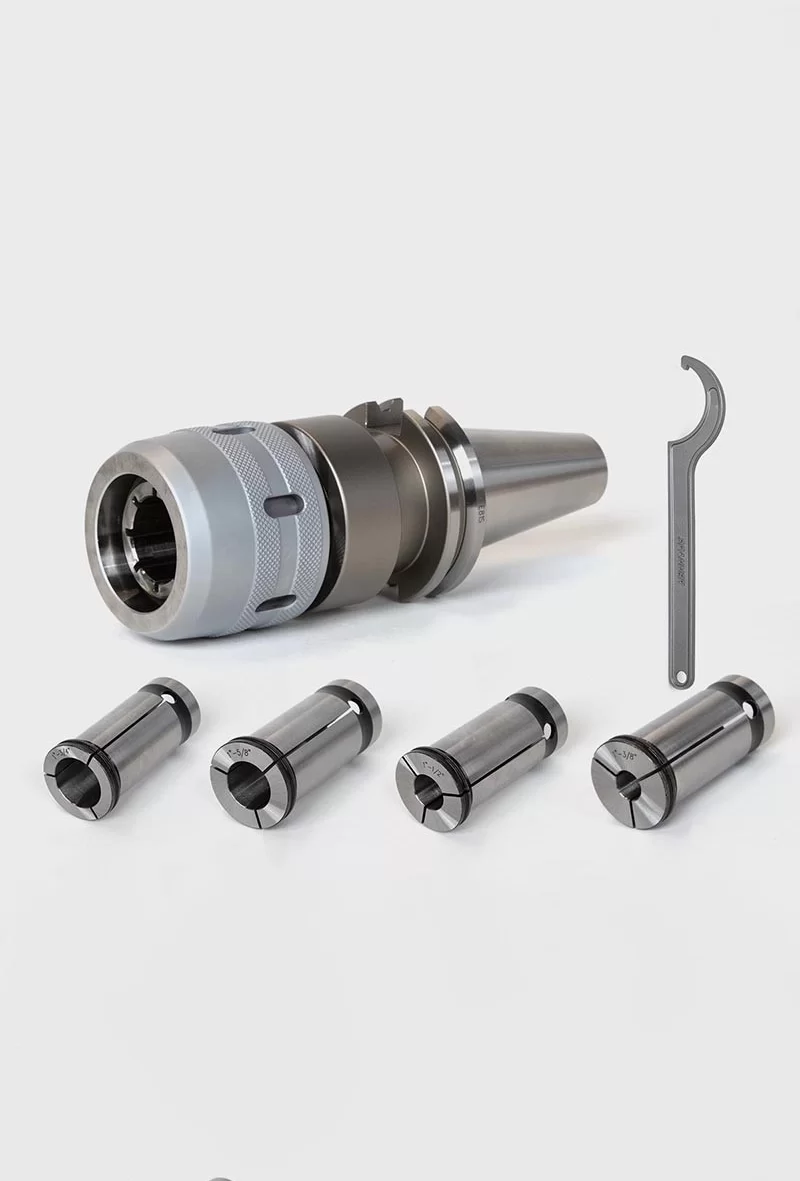 CT40 Milling Chuck & Collet Kit, TSC