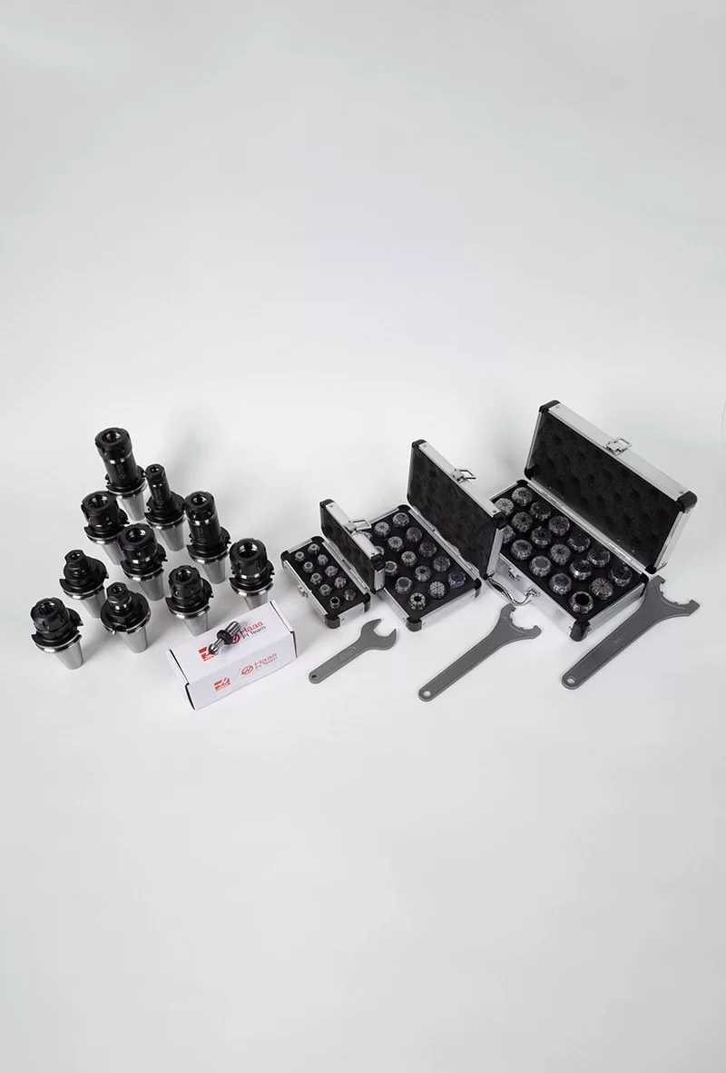10-Piece, CT40 ER Collet Chuck Toolholder Kit, TSC
