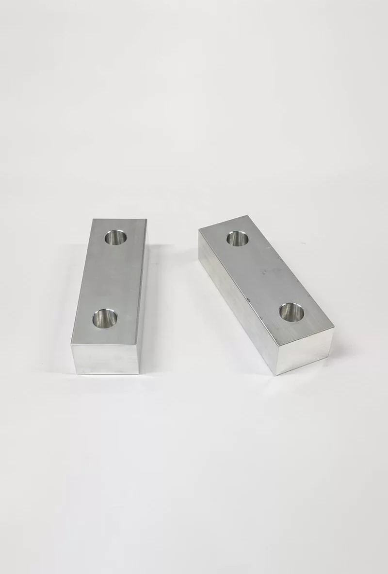 Aluminum 6 (150mm) x 1-12 (38mm) Machinable Vise Jaws