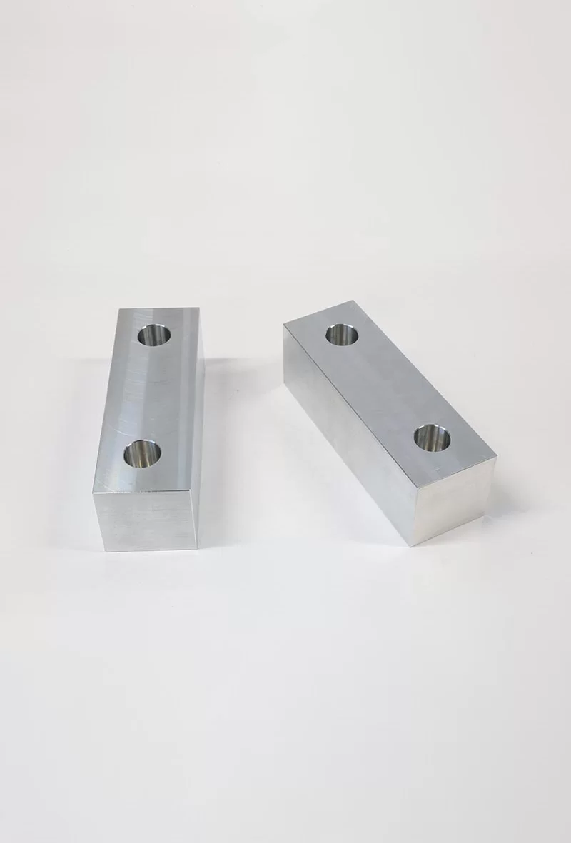 Aluminum 6 (150mm) x 2 (50mm) Machinable Vise Jaws