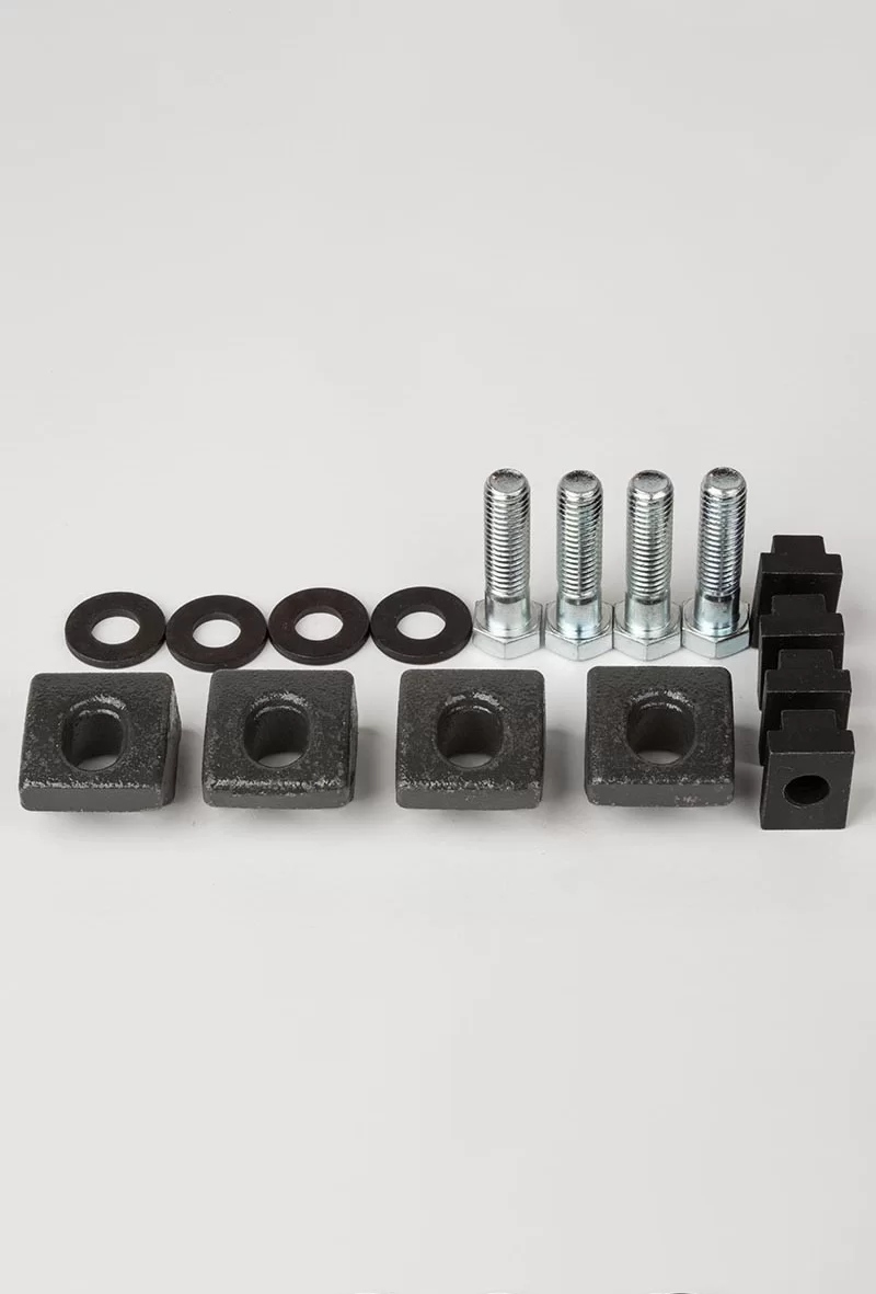 18mm Toe Clamps for 16mm T-Slot Table, Set of 4