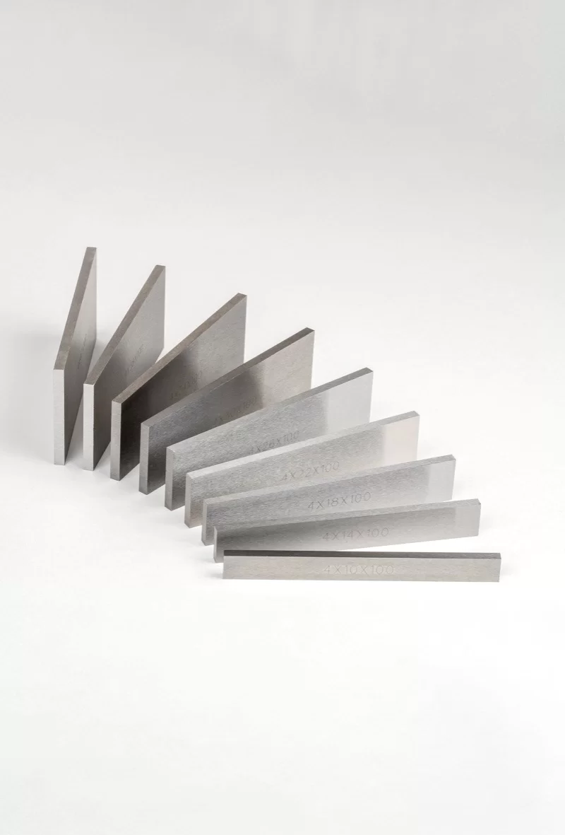 Hard Steel Blank Parallel Set, 100mm Length x 4mm Width