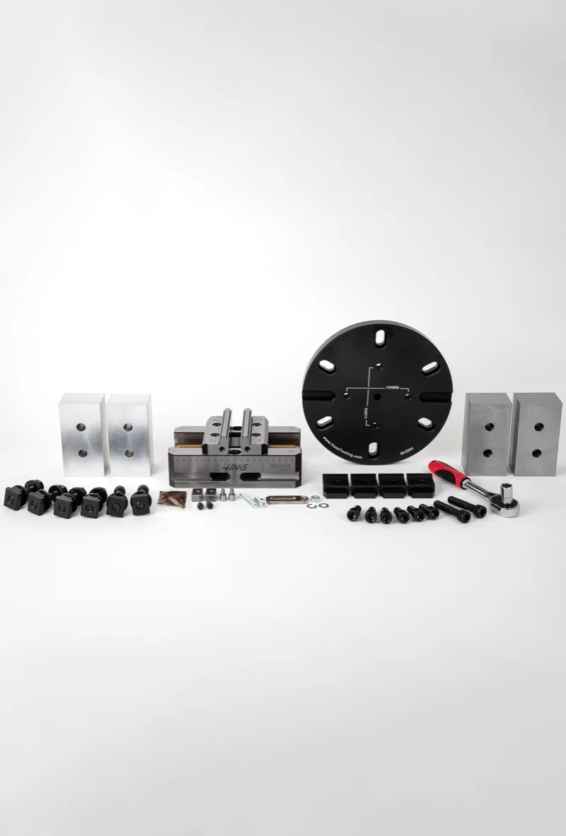 5" (130mm) Self-Centering Vise and Adapter Kit for 310 Rotaries