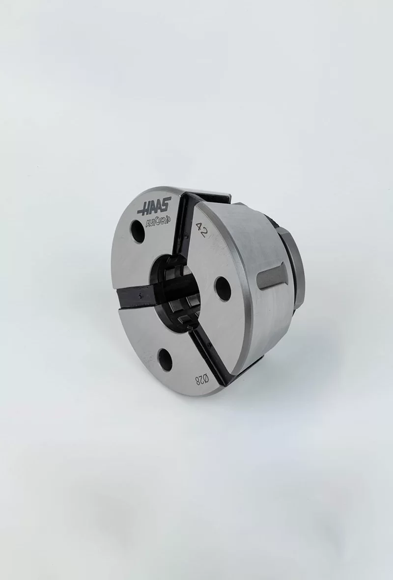 HRG-42RT, 28mm (1.102) Serrated Round Quick-Change Collet