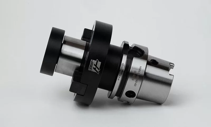 HSK63A Shell Mill Holder, 40mm Pilot Diameter x 60mm Gage Length, TSC