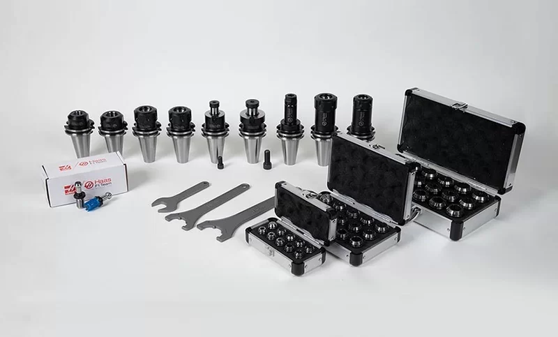 10-Piece, CT40 Toolholder Kit, TSC