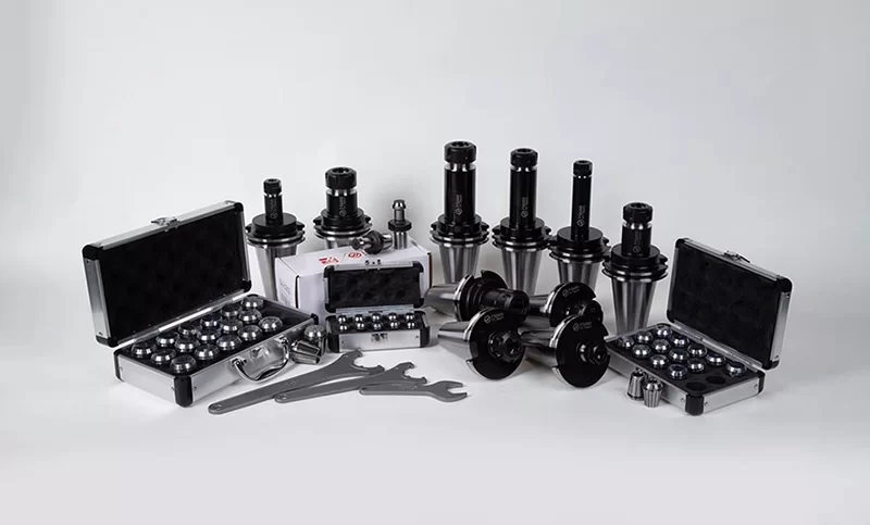 10-Piece, CT50 ER Collet Chuck Toolholder Kit, TSC