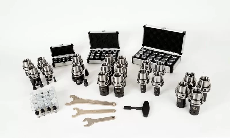 20-Piece, HSK63A Inch Toolholder Kit, TSC