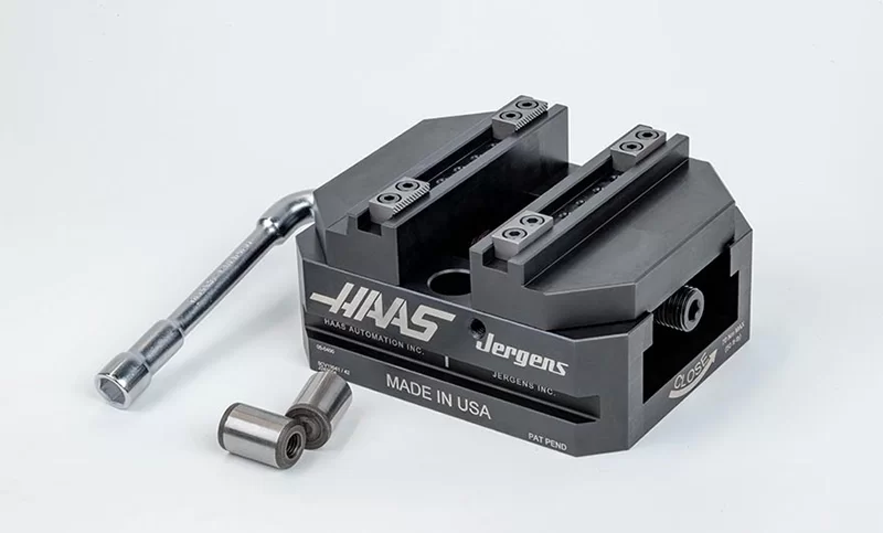 130mm (5) Self-Centering Vise, 150mm (6) Opening, Haas Workholding by Jergens