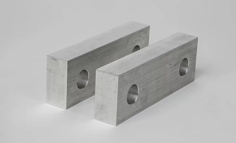 Aluminum 6 (150mm) x 1 (25mm) Machinable Vise Jaws