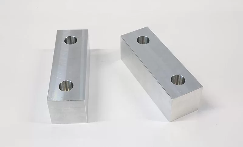 Aluminum 6 (150mm) x 2 (50mm) Machinable Vise Jaws