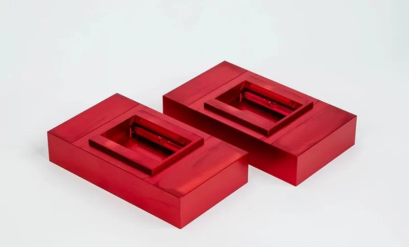 Aluminum 130mm (5) Machinable Self-Centering Vise Jaws