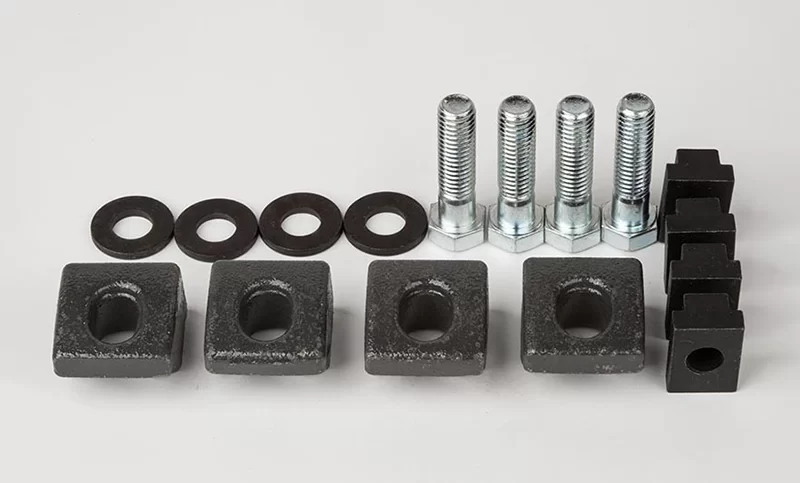 18mm Toe Clamps for 16mm T-Slot Table, Set of 4