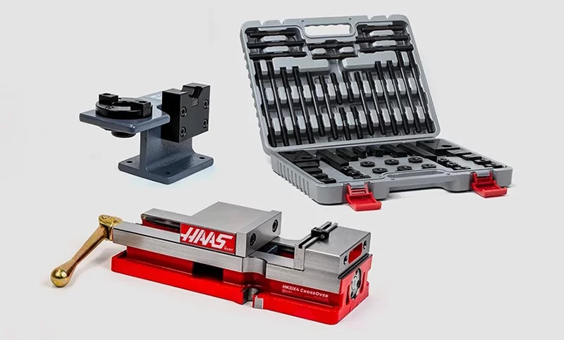 Mill Workholding Kit, 4" Manual Vise, CT40