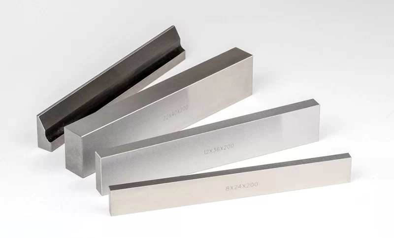 Hard Steel Blank Parallel Set, 200mm Length x 8-22mm Width