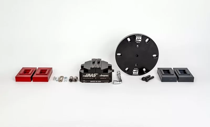 130mm (5") Jergens Self-Centering Vise and Adapter Kit for 210 Rotaries