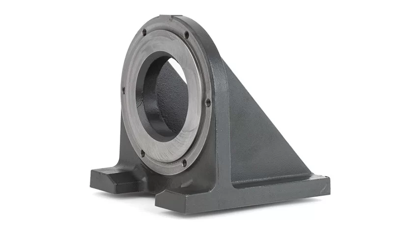 Haas Mill Table Adapter Plate for 8 Manual Chuck, 90 Degree, Steel