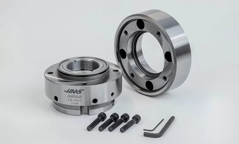 HRG-42, Pull Back Collet Chuck for A2-5 Spindle Nose